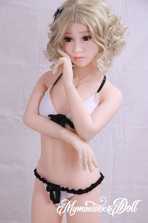 $600-$799 135cm/4.42ft Child Size Flat Chested Sex Doll for Sale-Avery 11
