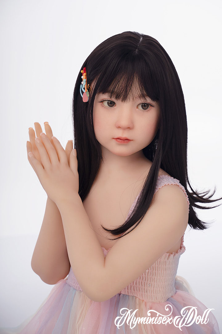 $1000+ 120cm/3.94ft Flat Chest Lifelike Japan Love Dolls-Mayu 8