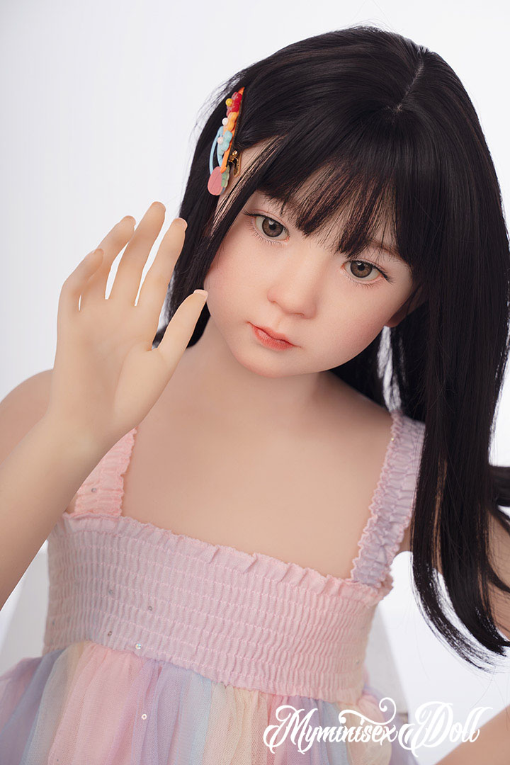 $1000+ 120cm/3.94ft Flat Chest Lifelike Japan Love Dolls-Mayu 12