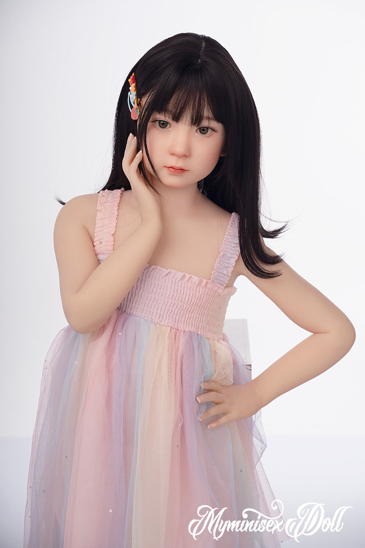 $1000+ 120cm/3.94ft Flat Chest Lifelike Japan Love Dolls-Mayu 10