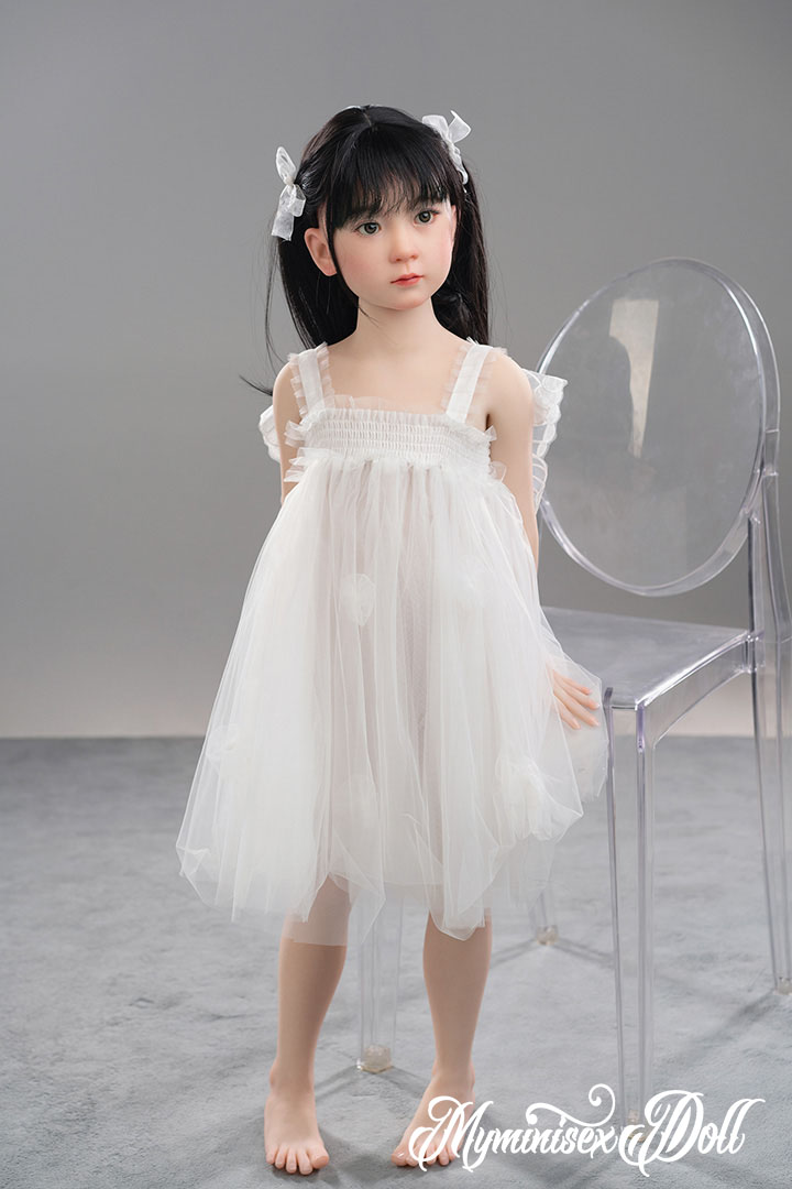 $800-$999 110cm/3.6ft Cute Flat Chested Japan Sex Doll-Miyuki 9