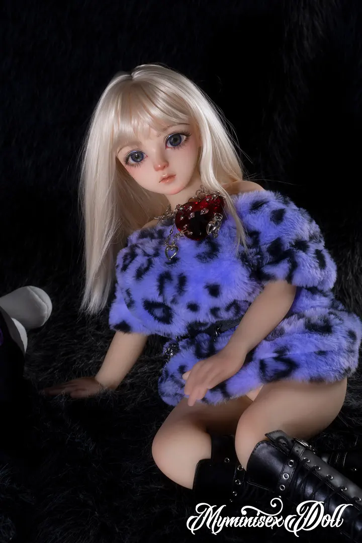 Anime Sex Doll 65cm/2.1ft Blonde Mini Busty Sex Doll-Evangeline 8
