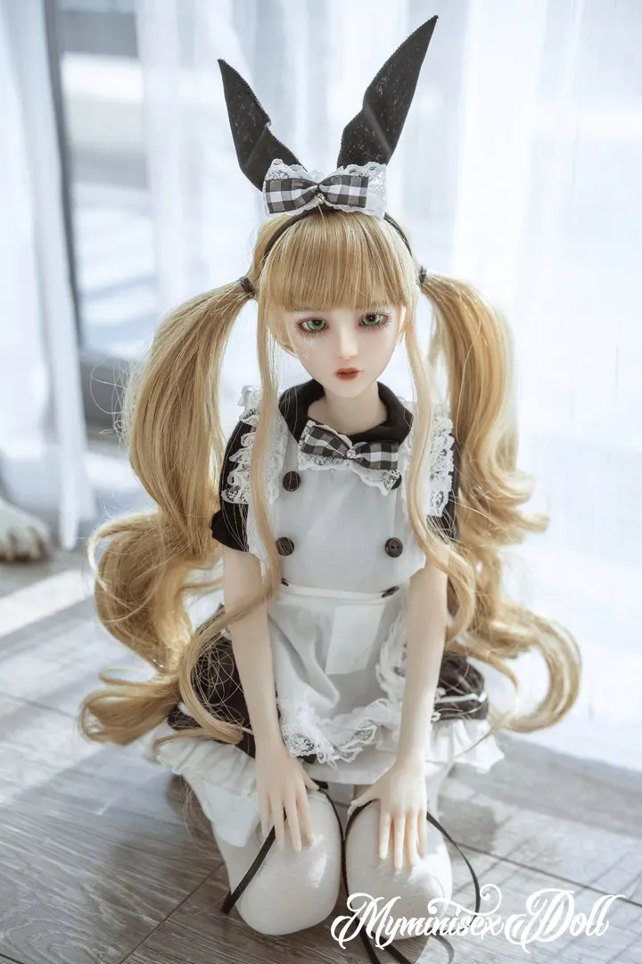 Anime Sex Doll 60cm/1.97ft Lifelike Blonde Mini Sex Doll-Yvonne 2