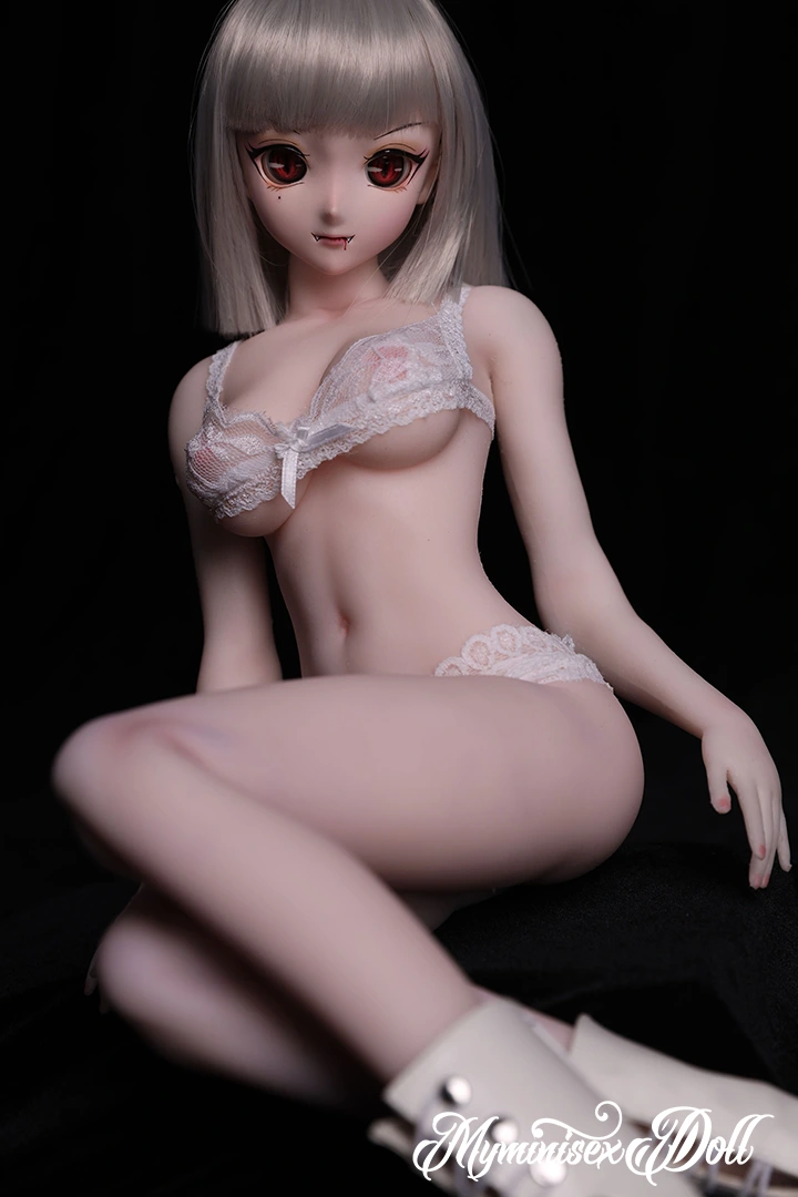 $300-$599 60cm/1.97ft Petite Silicone Body Sex Doll-Rose 9